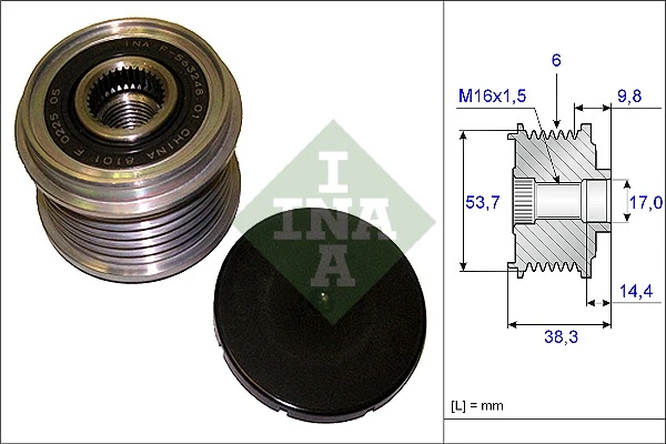 Alternator Freewheel Clutch